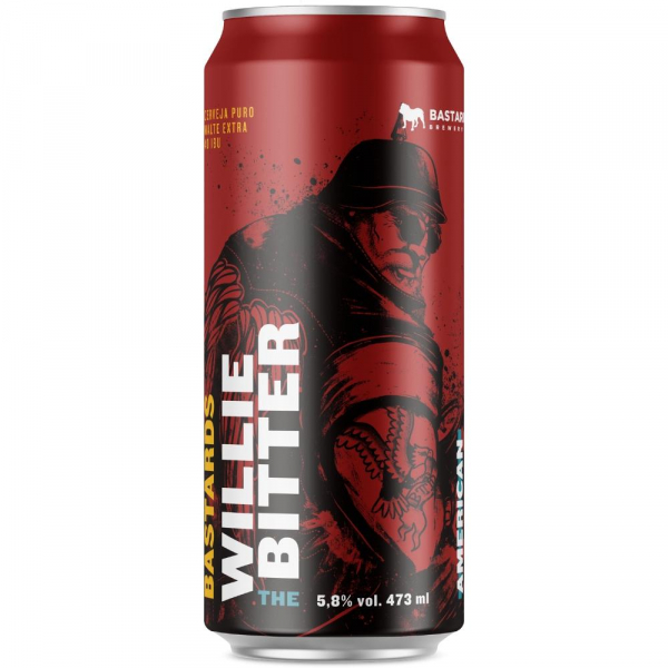 Cerveja Artesanal Willie The Bitter - American Pale Ale - Bastards - 473ml