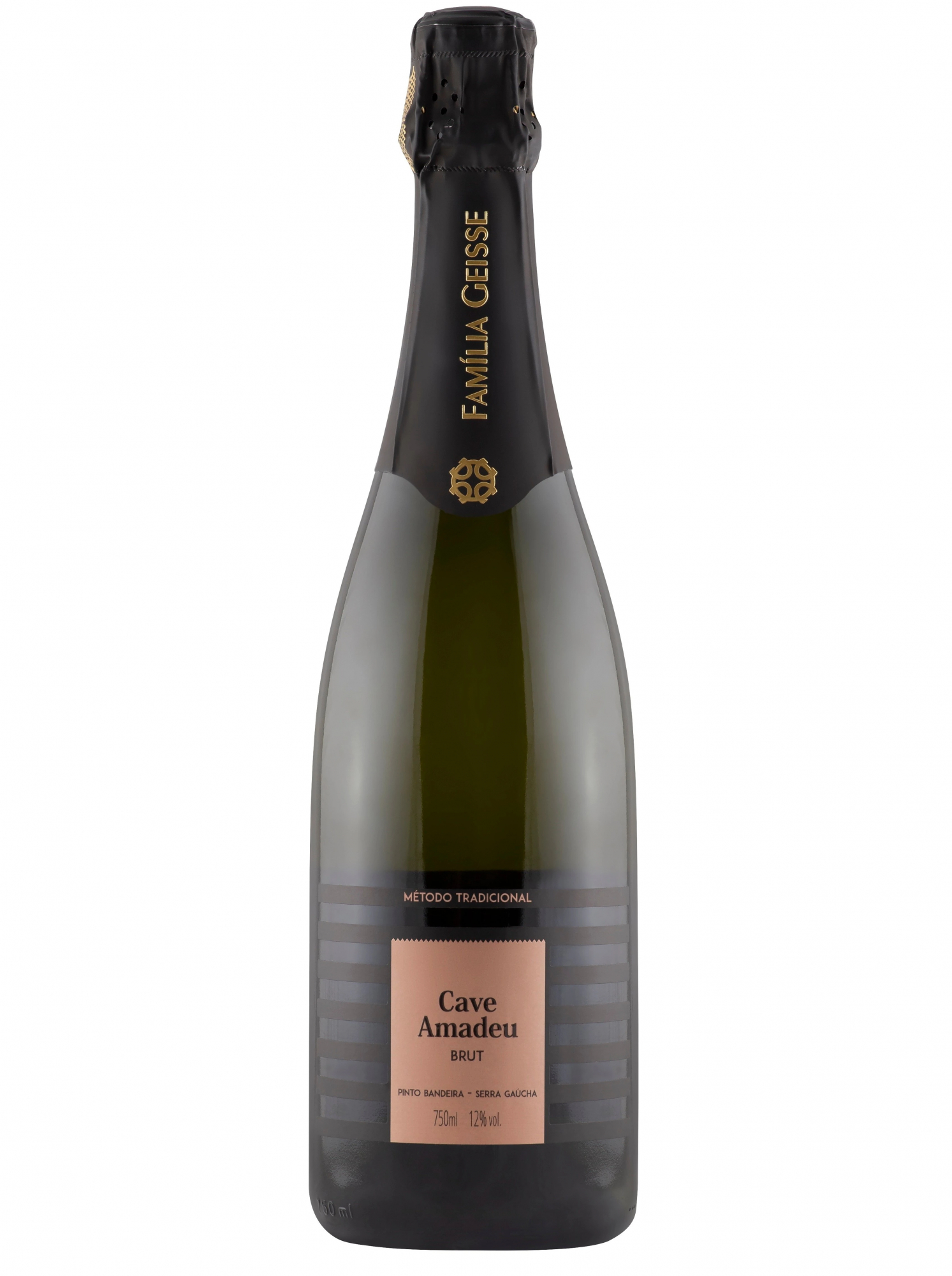 Espumante Brasileiro Cave Amadeu Brut - 750ml