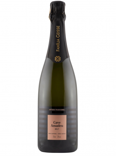 Espumante Brasileiro Cave Amadeu Brut - 750ml