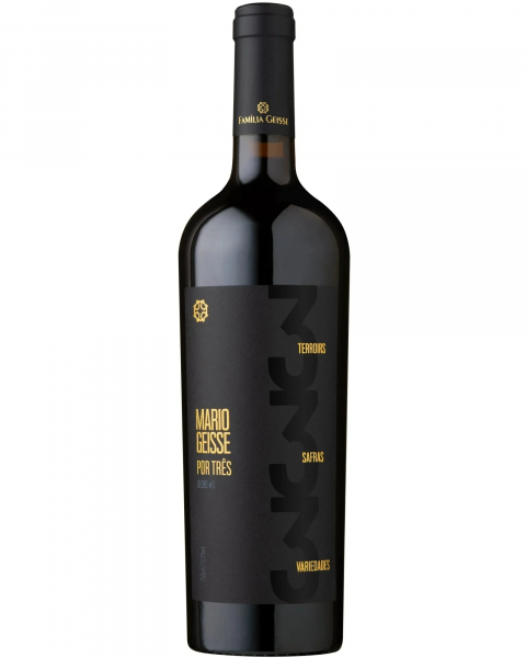 Vinho Tinto Chileno Mario Geisse Por Três - 750ml